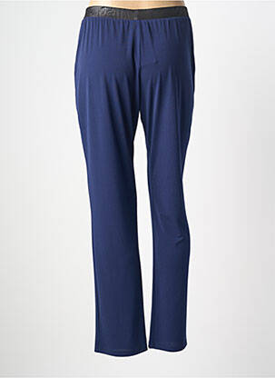 Pantalon droit taille élastique bleu JUMFIL femme