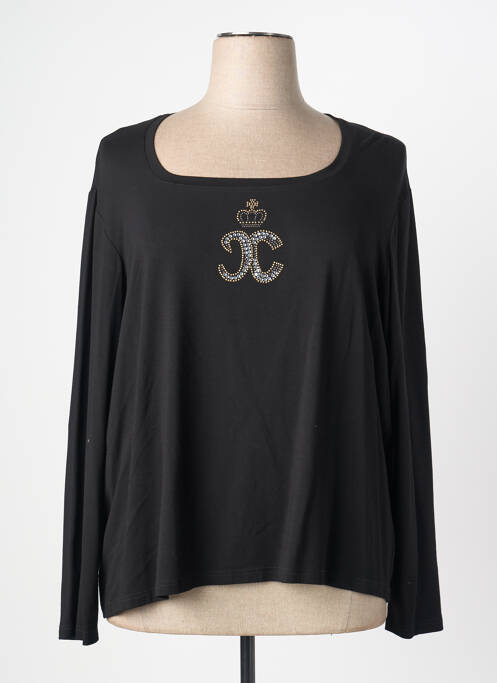 T-shirt manches longues manches longues noir JUMFIL femme