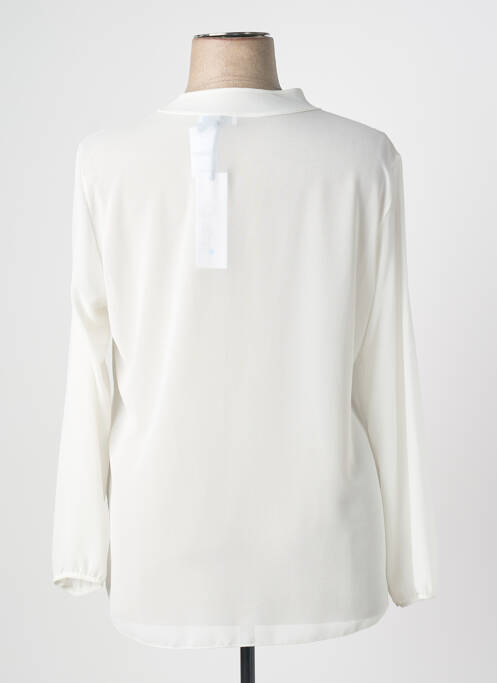 Blouse manches longues manches longues blanc QUATTRO femme