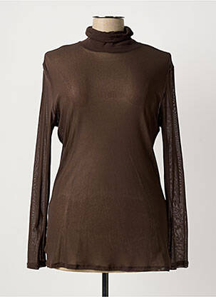 T-shirt manches longues manches longues marron JUMFIL femme