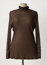 T-shirt manches longues manches longues marron JUMFIL femme