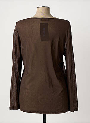 T-shirt manches longues manches longues marron JUMFIL femme