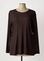 T-shirt manches longues manches longues marron JUMFIL femme