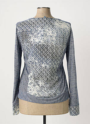 Veste casual coupe cintrée bleu QUATTRO femme
