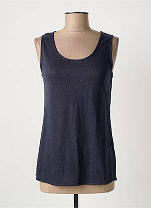 Débardeur bleu QUATTRO femme