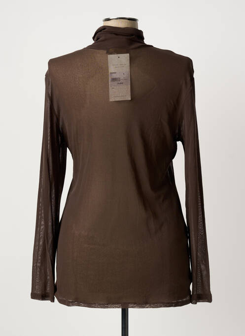 T-shirt manches longues manches longues marron JUMFIL femme