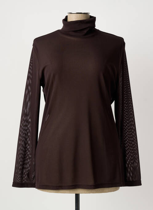 T-shirt manches longues manches longues marron JUMFIL femme
