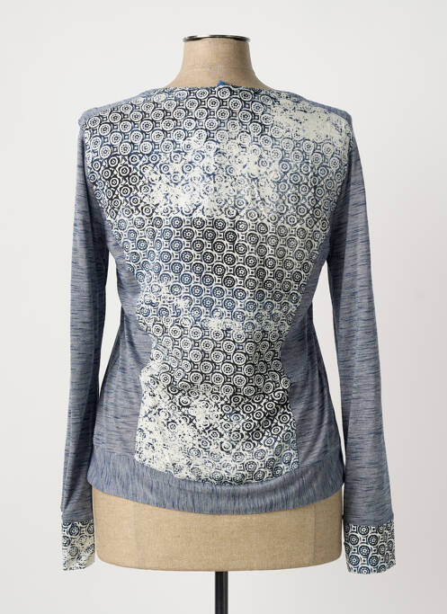 Veste casual coupe cintrée bleu QUATTRO femme