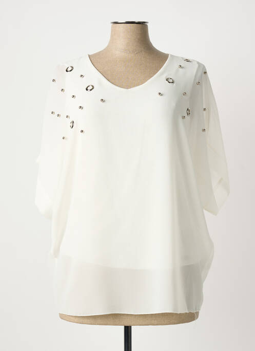 Blouse blanc QUATTRO femme