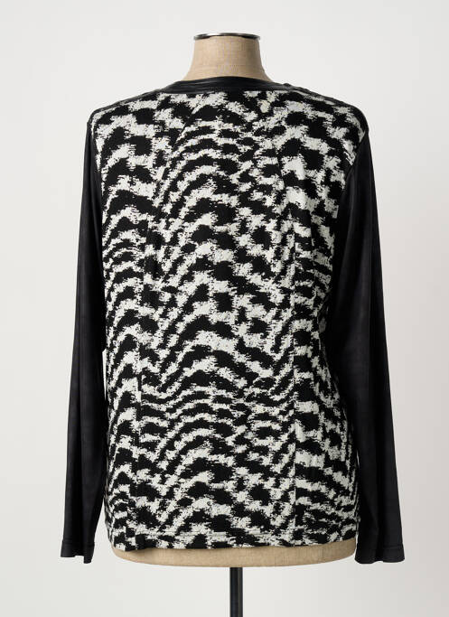 Gilet manches longues noir QUATTRO femme