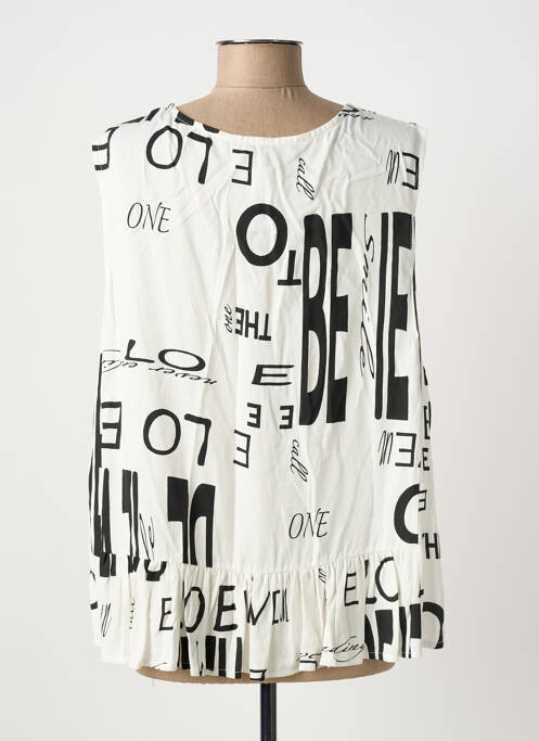 Top blanc QUATTRO femme