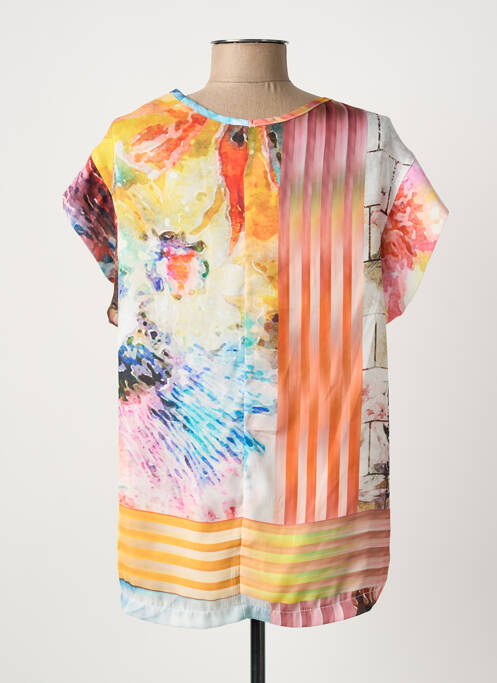 Top orange QUATTRO femme