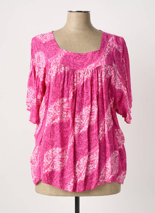 Top rose QUATTRO femme