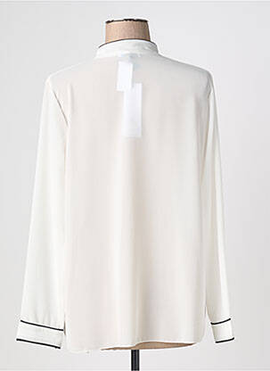 Blouse manches longues manches longues blanc QUATTRO femme