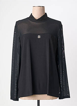 Top stretch manches longues noir JUMFIL femme