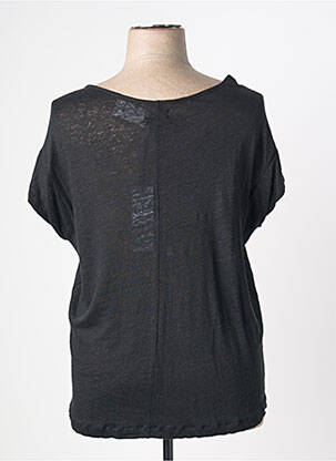 Top manches courtes manches courtes noir QUATTRO femme