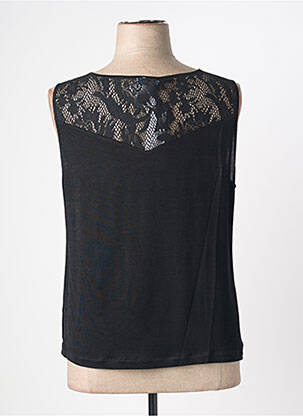 Top stretch sans manche noir QUATTRO femme