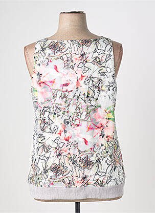 Top sans manche sans manche blanc QUATTRO femme