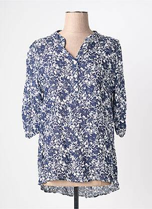 Tunique manches longues bleu QUATTRO femme