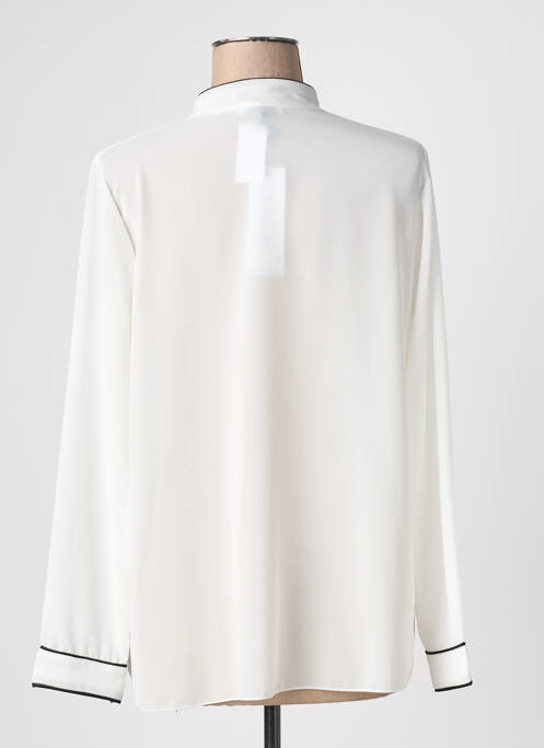 Blouse manches longues manches longues blanc QUATTRO femme
