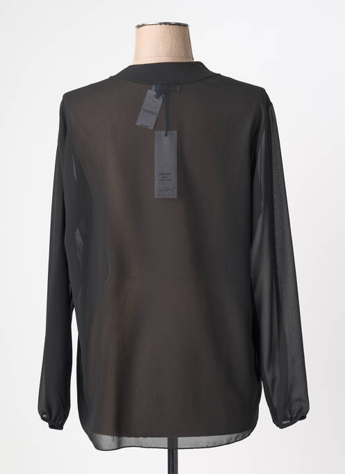 Blouse manches longues manches longues noir QUATTRO femme