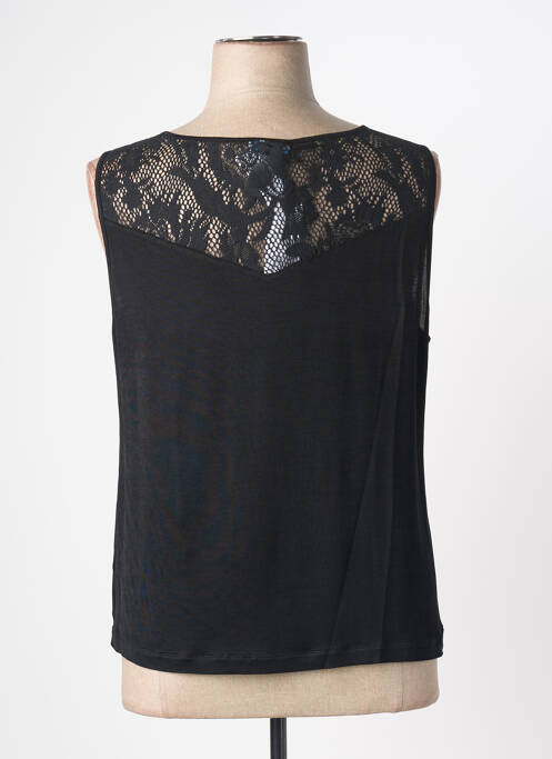 Top stretch sans manche noir QUATTRO femme