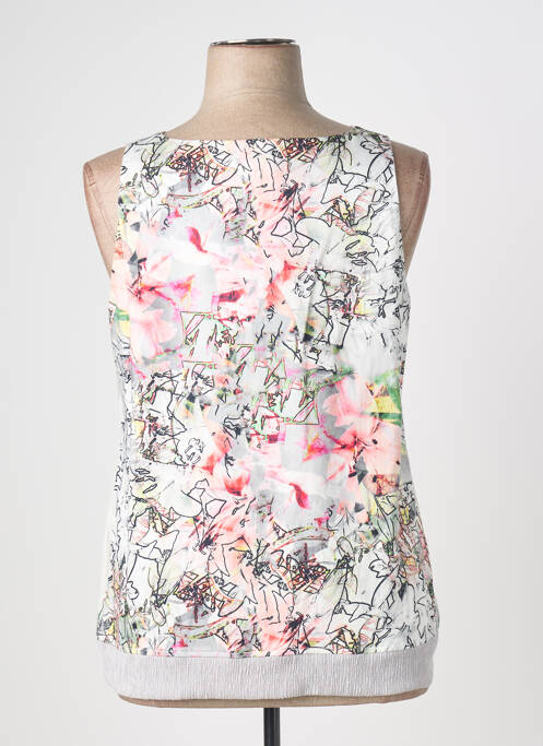 Top sans manche sans manche blanc QUATTRO femme
