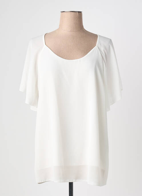 Blouse blanc QUATTRO femme