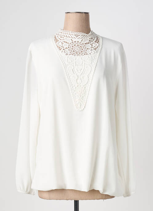 Blouse blanc QUATTRO femme