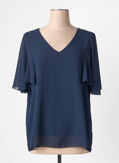 Blouse bleu QUATTRO femme