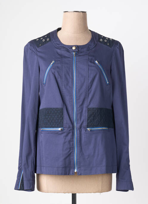 Veste casual bleu QUATTRO femme