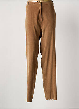 Jeans coupe slim stretch taille normale marron JUMFIL femme