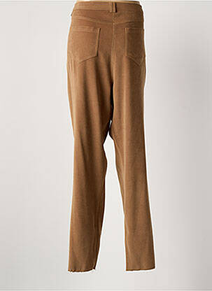 Jeans coupe slim stretch taille normale marron JUMFIL femme