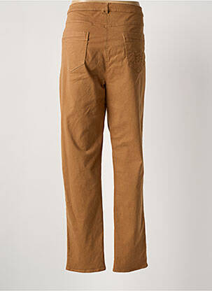 Jeans coupe slim stretch taille normale marron JUMFIL femme