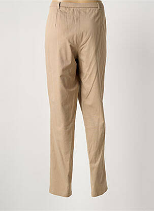 Pantalon slim taille haute taille haute beige JUMFIL femme