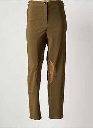Pantalon slim stretch taille normale vert JUMFIL femme