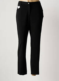 Pantalon slim stretch taille normale noir JUMFIL femme