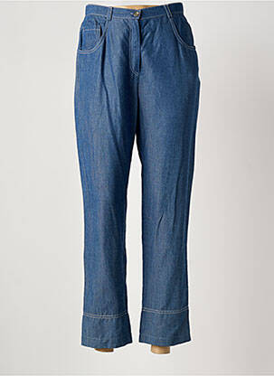 Jeans coupe droite taille normale taille normale bleu JUMFIL femme