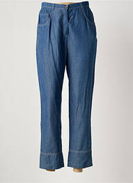 Jeans coupe droite taille normale taille normale bleu JUMFIL femme