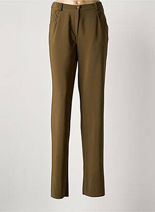 Pantalon slim stretch taille normale vert JUMFIL femme