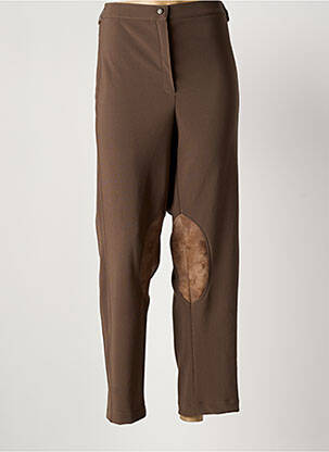 Pantalon slim stretch taille normale vert JUMFIL femme