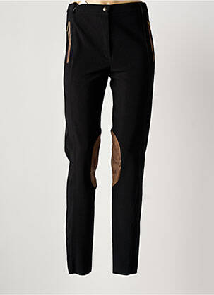 Pantalon slim stretch taille normale noir JUMFIL femme