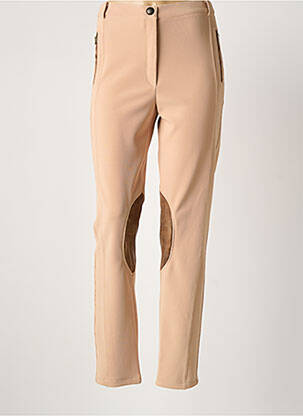 Pantalon slim stretch taille normale beige JUMFIL femme