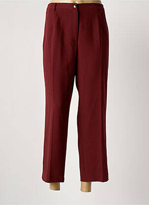 Pantalon 7/8 taille élastique taille normale rouge JUMFIL femme