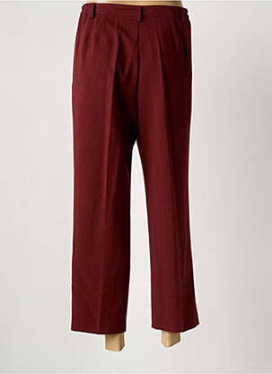 Pantalon 7/8 taille élastique taille normale rouge JUMFIL femme