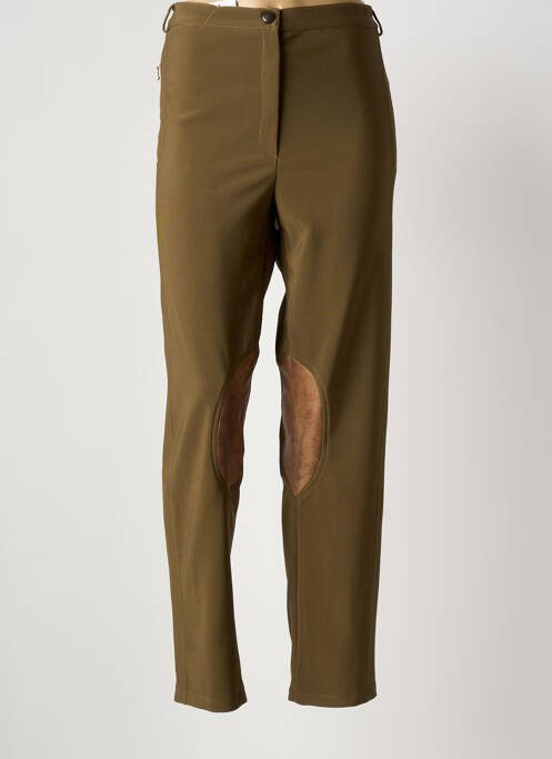 Pantalon slim stretch taille normale vert JUMFIL femme