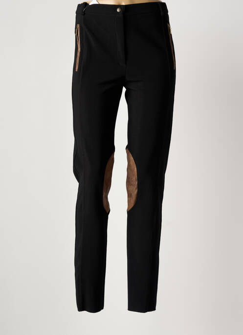 Pantalon slim stretch taille normale noir JUMFIL femme