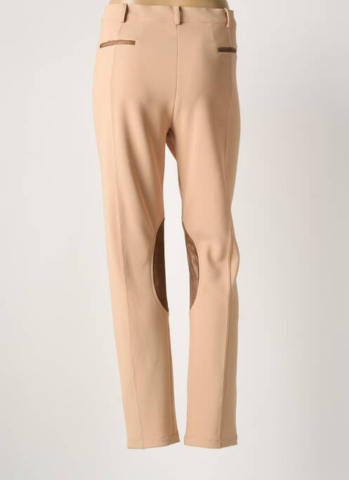 Pantalon slim stretch taille normale beige JUMFIL femme