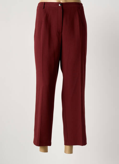 Pantalon 7/8 taille élastique taille normale rouge JUMFIL femme