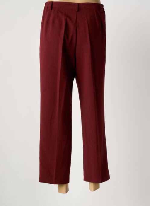 Pantalon 7/8 taille élastique taille normale rouge JUMFIL femme